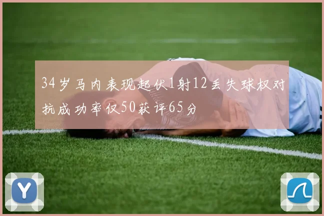 34岁马内表现起伏1射12丢失球权对抗成功率仅50获评65分